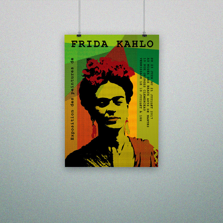 Alexandra Bourgouin - Frida Kahlo - affiche