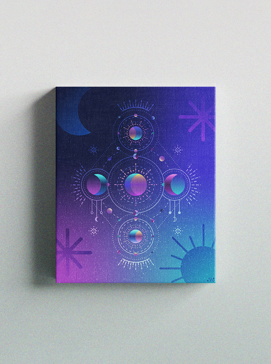 Alexandra Bourgouin - Série #3 - illustration